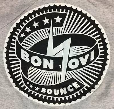 Buy Bon Jovi Bounce UK Tour London England 2003 Original XL Mens D/S Grey T-Shirt Nw • 49.99£