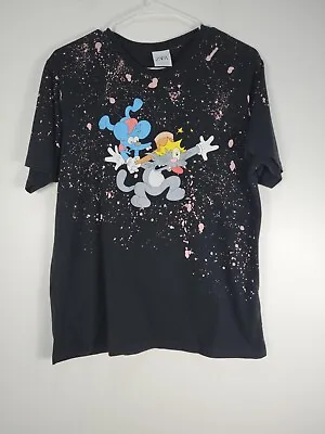 Buy Zara Womens T Shirt Itchy And Scratchy The Simpsons Large Graphic Ss 1515 Tee • 23.62£