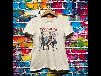 Buy Funimation Anime T Shirt Fairy Tail Group Girls Womans • 8.64£