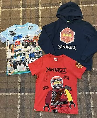 Buy Boys Next Lego Ninjago & City T-shirt And Hoodie Bundle 8 Years • 3.50£