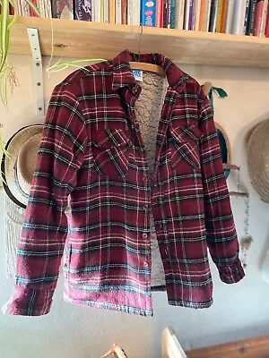 Buy Vintage Fleece Lined Overshirt • 4.99£