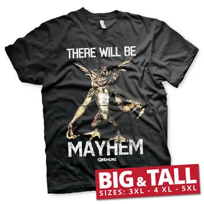 Buy Officially Licensed There Will Be Mayhem Big & Tall 3XL,4XL,5XL Men's T-Shirt • 20.89£