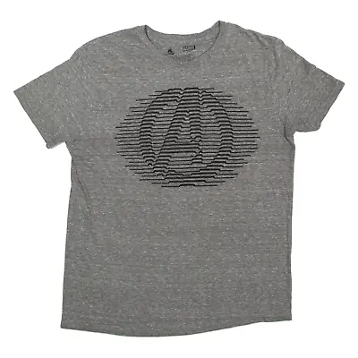 Buy MARVEL Avengers T-Shirt Grey Short Sleeve Mens L • 6.99£