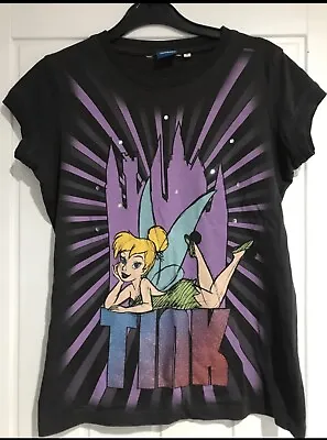 Buy **Worn Once** NewLook TinkerBell Disney T Shirt ~ Size 8 (S/Small) • 4£