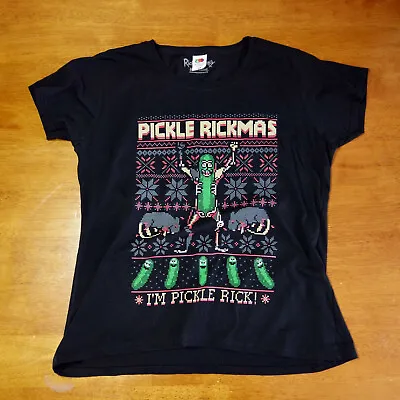 Buy Rick And Morty ‘Pickle Rickmas’ (Ladies 2XL) Brand New T-Shirt • 7£