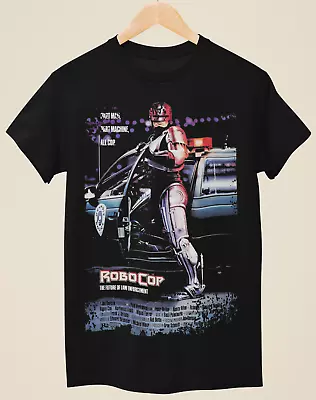 Buy Robocop - Movie Poster Inspired Unisex Black T-Shirt • 14.99£