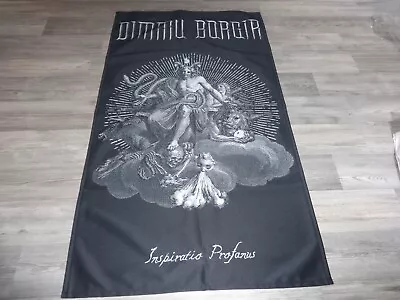 Buy Dimmu Borgir Flag Flagge Textil Poster Black Metal Cradle Of Filth • 25.74£