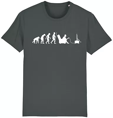 Buy Evolution Gamer T-Shirt Funny Gaming Console Geek Nerd Gift Idea For Him Dad Son • 9.95£