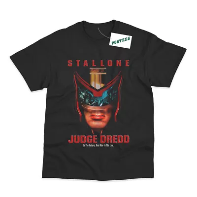 Buy Retro Movie Poster Inspired By Judge Dredd DTG Printed T-Shirt • 13.45£
