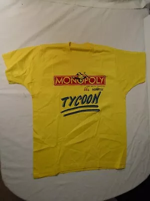 Buy 1984 McDonald's Restaurant Employee T-Shirt, MONOPOLY, Vintage Original, EX • 18.94£
