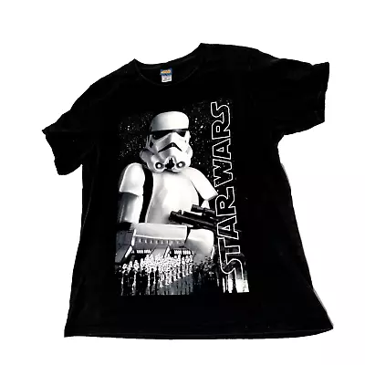 Buy Star Wars Stormtrooper Mens T Shirt Size L Large Black Return Of The Jedi • 18.93£