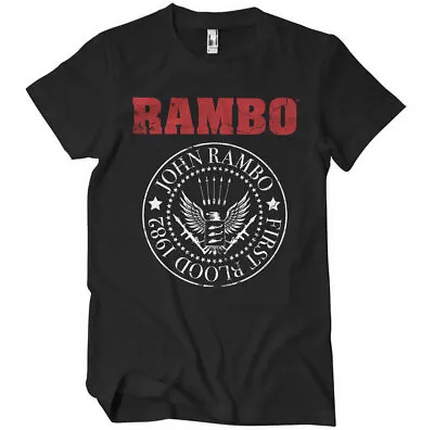 Buy Rambo First Blood 1982 Seal Official Tee T-Shirt Mens • 18.27£