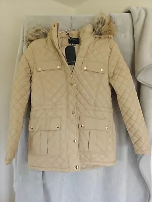 Buy Brave Soul Ladies Womens Winter Warm Jacket Quilted Thick Coat Top Hooded Parka • 24.99£