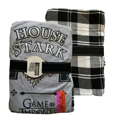 Buy Game Of Thrones House Stark Pyjamas Set Grey Ladies Women Primark • 18.99£