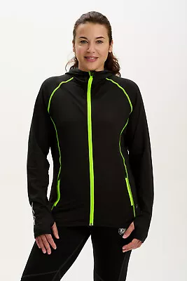 Buy Womens Running Hoodie - Thermal Running Jacket Ideal For Gym And Sports Free P&P • 28.99£