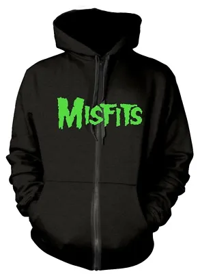 Buy Misfits Jarek Skull Zip Up Hoodie OFFICIAL • 51.89£