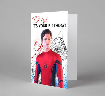 Buy Spider-Man Birthday Card, The Avengers Greetings Card, Marvel Fan Gifts Merch • 5.99£