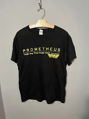 Buy Prometheus We Are The Gods Now 2012 Fox Authentic Movie Promo Shirt Large Rare • 14.99£