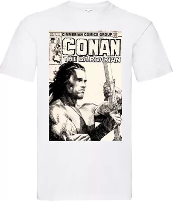 Buy Film Movie Retro Horror Halloween Birthday T Shirt For Conan The Barbarian Fans • 5.99£