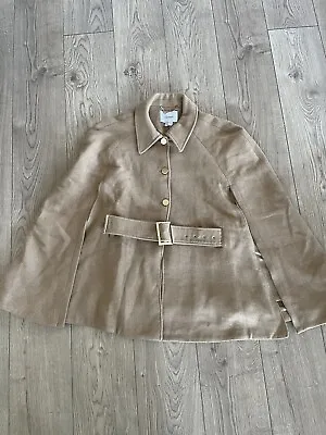 Buy Womens Jacket Coat Coast Collar Detail Wool Cape UK 10 • 50£
