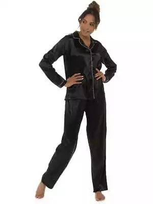 Buy Ladies Pyjama Set Fleece Soft Warm Poly Cotton Pants Gift Loungewear Nightwear • 22.95£