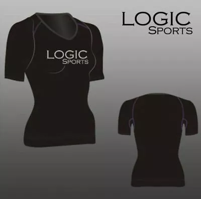 Buy Logic Ladies Women Base Layer Compression Sport Half Sleeve Yoga/Gym Top Armour • 9.15£