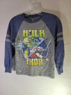 Buy Marvel Thor Ragnarok Hulk Long Sleeve Shirt Boys Size M • 4.73£