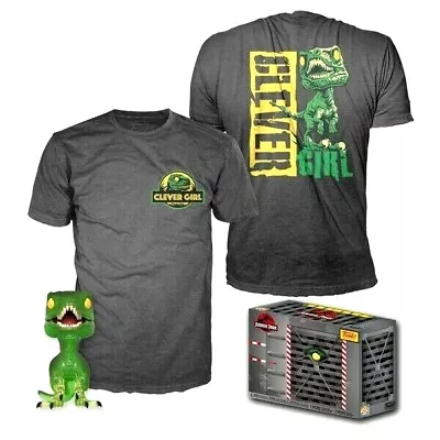 Buy  Velociraptor Exclusive + Tshirt Medium Funko Pop Jurassic Park #888 Pre Order • 42.99£