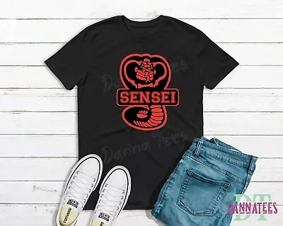 Buy Cobra Kai SENSEI Karate Kid Miyagi-Do Inspired Retro Kids T-Shirt 100%CottonGIFT • 8.99£