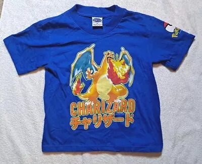 Buy Vintage Charizard Pokemon Shirt Youth 2000 Nintendo Boys Medium Y2K 2000 • 39.46£