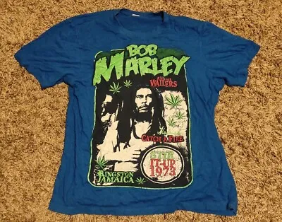 Buy Vintage Bob Marley And The Wailers Stir It Up 1973 T Shirt Medium • 15£