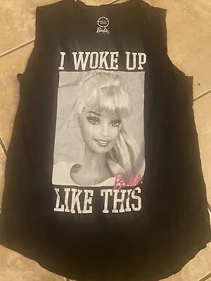 Buy Project Karma L “I Woke Up Like This” Graphic Tank Tee Cotton • 13.50£