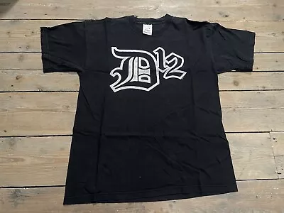 Buy Vintage D12 Detroit What? T Shirt Size Large Rap Tee 00s Eminem Slim Shady Y2K • 64.69£