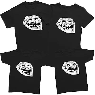 Buy Troll Face T Shirt Humor Joke Funny Gamer Novelty Tee • 9.99£