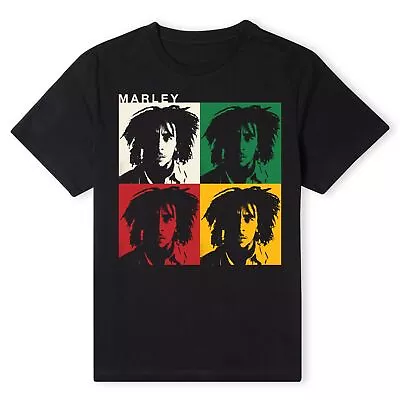 Buy Official Bob Marley Faces Unisex T-Shirt • 17.99£