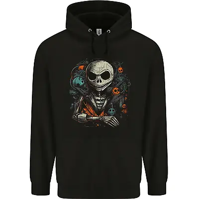 Buy Jack Skeleton Halloween Evil Demon Mens 80% Cotton Hoodie • 19.99£