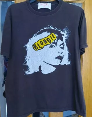Buy Blondie Brown Mens T-shirt Size Large  • 2.50£