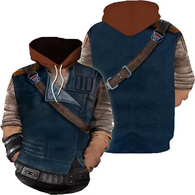 Buy Star Wars Jedi Survivor Cal Kestis 3D Hoodies Cosplay Adult Sweatshirts Jackets • 14.28£