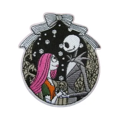Buy The Nightmare Before Christmas Embroidered Patch Iron On Sew On Transfer • 4.40£