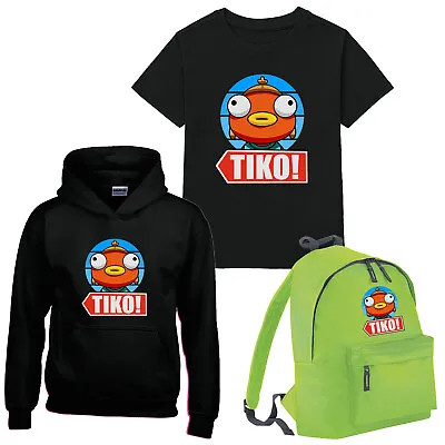 Buy Tiko Merch Kids T-Shirt Youtuber Gamer Hoody Back To School Bagpack Boys Gift • 7.99£