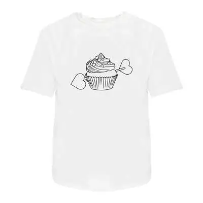 Buy 'Valentines Cupcake' Men's / Women's Cotton T-Shirts (TA032048) • 11.89£