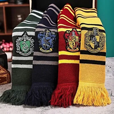 Buy Harry Potter Scarf+Gloves Gryffindor Slytherin Ravenclaw Hufflepuff Gift Xmas UK • 6.99£