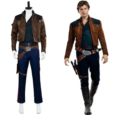 Buy Han Solo A Star Wars Story Uniform Cosplay Costume Jacket Halloween Outfit • 97.79£