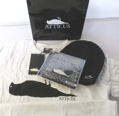 Buy Atticus Official Gift Set Tin (T Shirt, Beanie, CD) Size Small 5099960690531 • 8.99£