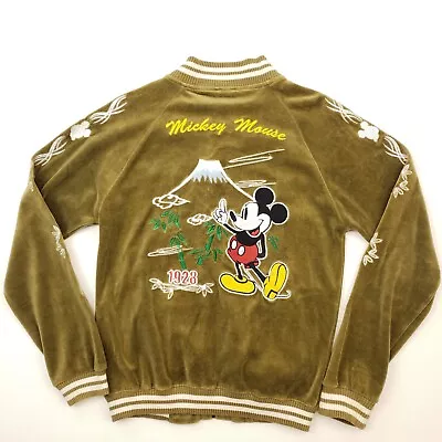 Buy Disney Sukajan Mickey Mouse Jacket Japanese Tag M Fits SMALL UK 8-10 Womens • 120£