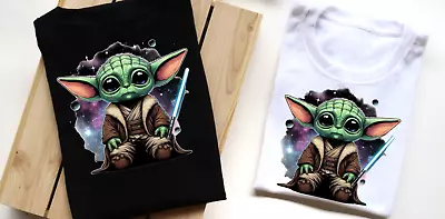 Buy Unisex Yoda T Shirt Grogu Graphic Top Gift Parody Present Fathers Day Xmas Mum • 10.49£