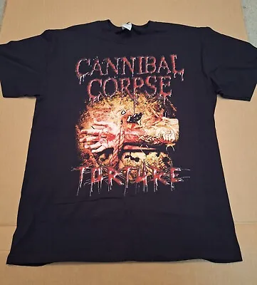 Buy #29 CANNIBAL CORPSE Torture Collector's Shirt Suffocation Nile Gorgasm • 61.82£