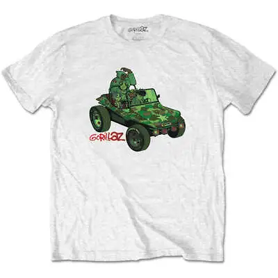 Buy SALE Gorillaz | Official Band T-shirt | Green Jeep • 14.95£