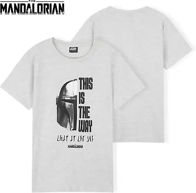 Buy Mens Official Star Wars Mandalorian Grey T Shirt Sz Xxxl This Is The Way Top • 11.99£