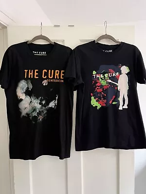 Buy 2 The Cure Black Printed T Shirts Disintegration & Boys Don’t Cry Outline Medium • 22£